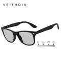 VEITHDIA Sunglasses Gradient Photochromic Unisex Polarized Mirror Lens Vintage Day Night Dual Sun Glasses For Men Women 7029