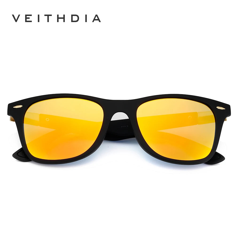 VEITHDIA Sunglasses Gradient Photochromic Unisex Polarized Mirror Lens Vintage Day Night Dual Sun Glasses For Men Women 7029