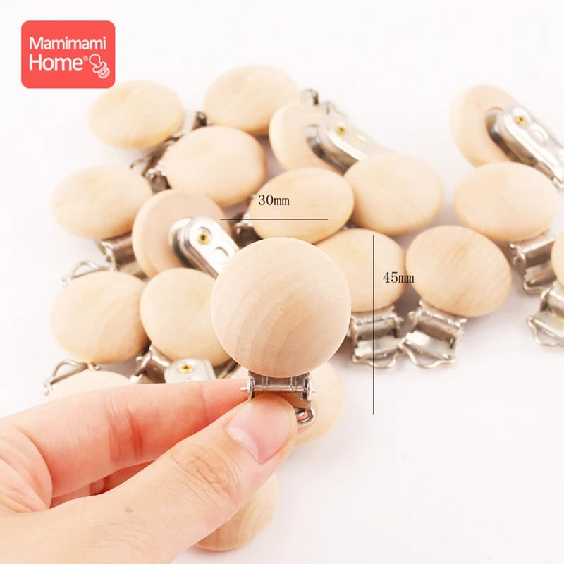 50pc Customize Logo Wooden Ring Baby Photogra Growth Souvenirs BPA Free Beech Ring Baby Photography Milestone Memorial Gifts
