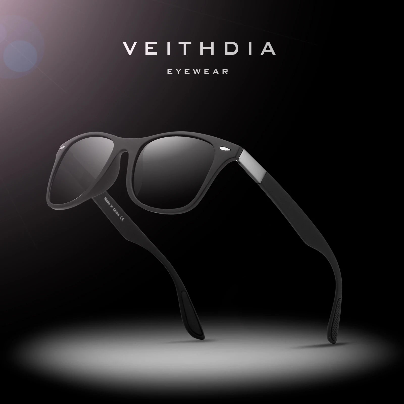 VEITHDIA Sunglasses Gradient Photochromic Unisex Polarized Mirror Lens Vintage Day Night Dual Sun Glasses For Men Women 7029