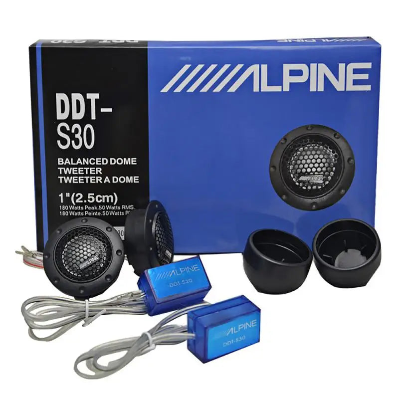2Pcs DDT-S30 Car Tweeter Loudspeaker 180W Audio For Modification High-Pitched Car Audio Car Speaker Amplified Subwoofer For Car