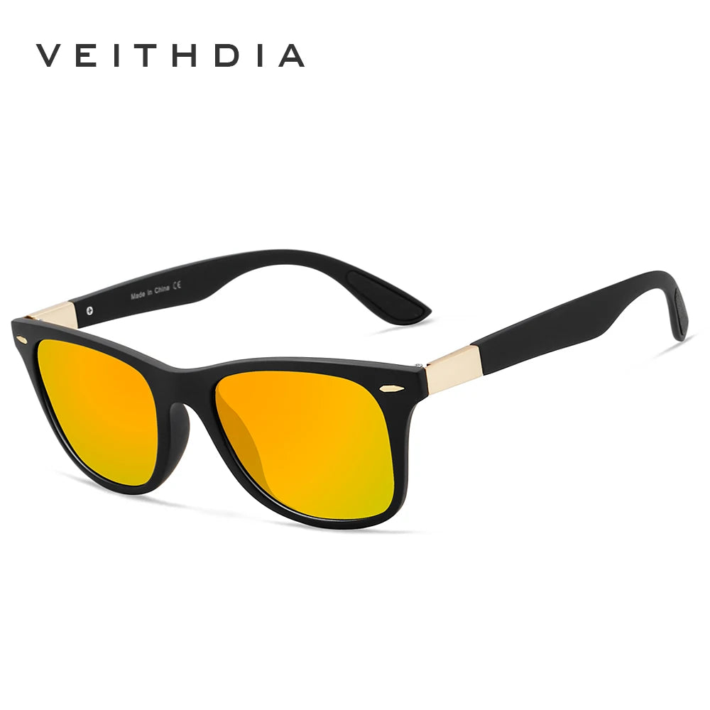 VEITHDIA Sunglasses Gradient Photochromic Unisex Polarized Mirror Lens Vintage Day Night Dual Sun Glasses For Men Women 7029