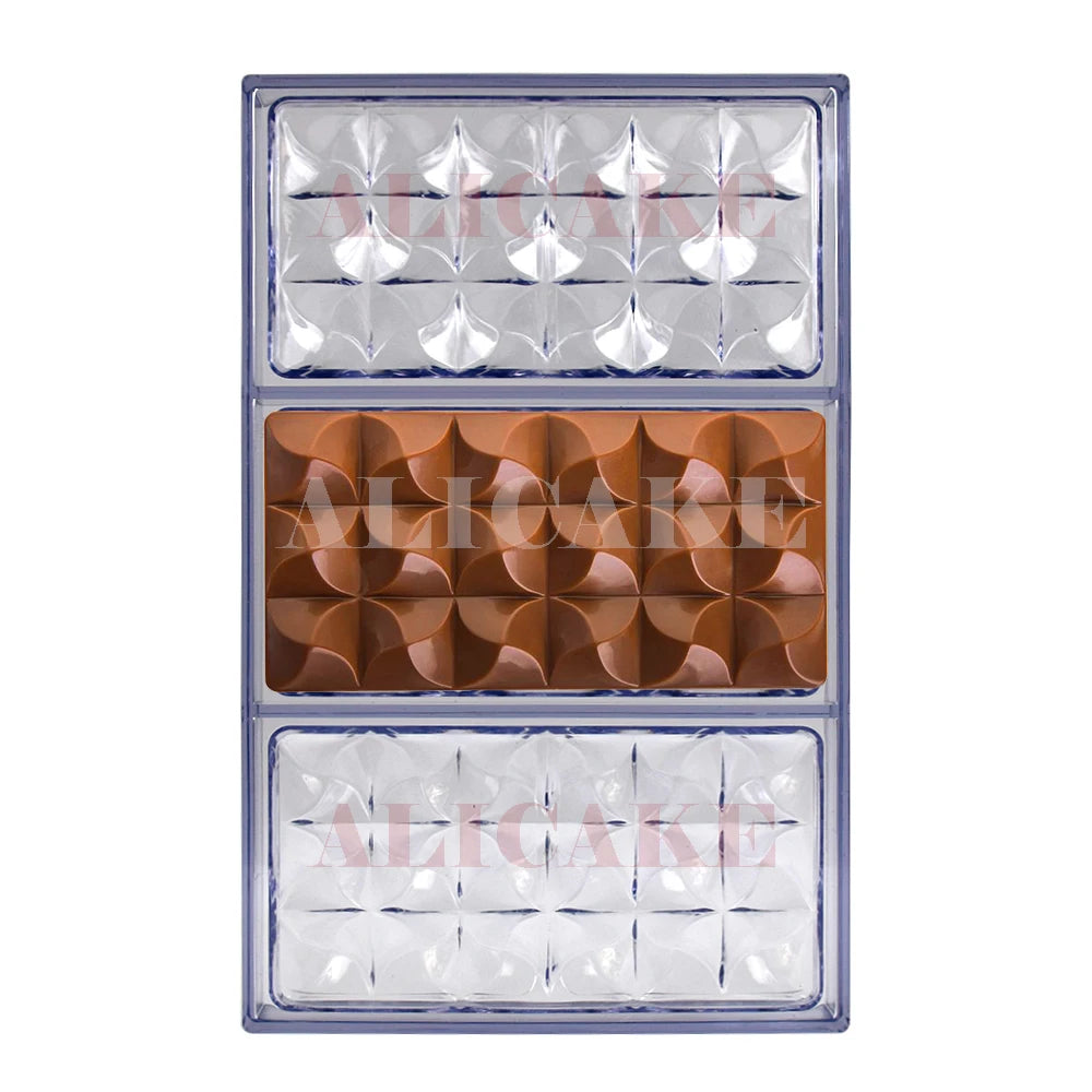 Chocolate Bar Mold Baking Pastry Tools For Baker Polycarbonate Chocolates Bar Bonbons Molds Baking Pastry Confectionery Mould
