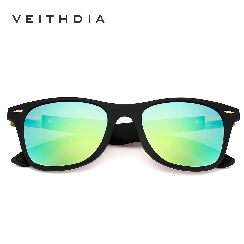 VEITHDIA Sunglasses Gradient Photochromic Unisex Polarized Mirror Lens Vintage Day Night Dual Sun Glasses For Men Women 7029