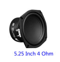 AIYIMA 1Pcs 5.25 Inch Woofer Speaker 4 8 Ohm 50W Bass Long Stroke Sound Speaker Driver Low Frequency Loudspeaker Subwoofer DIY