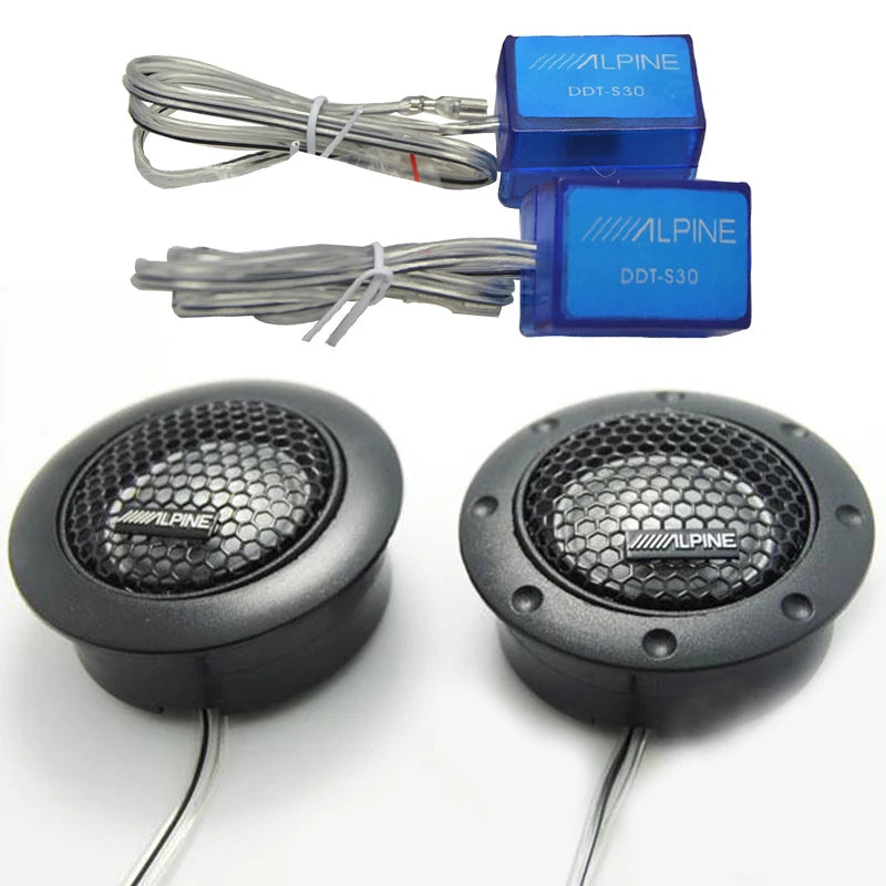 2Pcs DDT-S30 Car Tweeter Loudspeaker 180W Audio For Modification High-Pitched Car Audio Car Speaker Amplified Subwoofer For Car