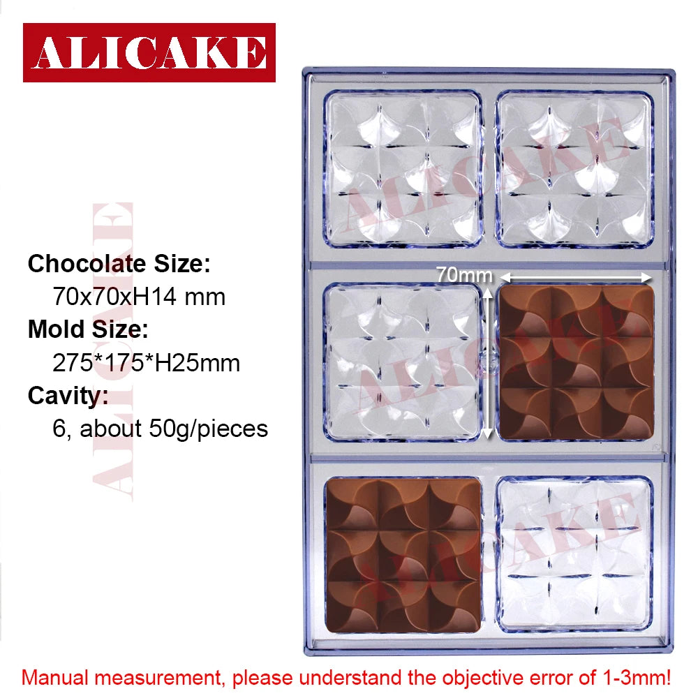 Chocolate Bar Mold Baking Pastry Tools For Baker Polycarbonate Chocolates Bar Bonbons Molds Baking Pastry Confectionery Mould