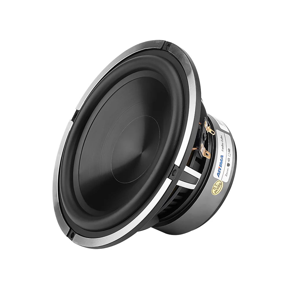 AIYIMA 1Pcs 6.5 Inch 4 Ohm 50W Woofer Speaker 6.5" Audio HiFi Home Theater KTV Music Speaker Aluminum Ceramic Bass Loudspeaker