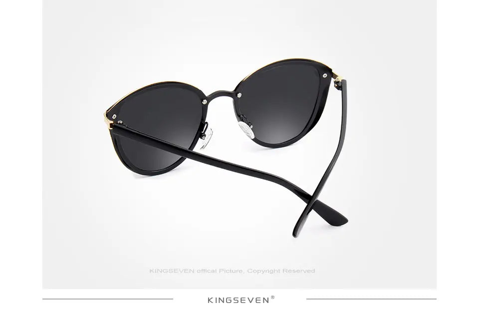 KINGSEVEN Cat Eye Polarized Sunglasses Women Luxury Ladies Fashion High Quality Driving Glasses Antu-UV400 Protection Eyewear