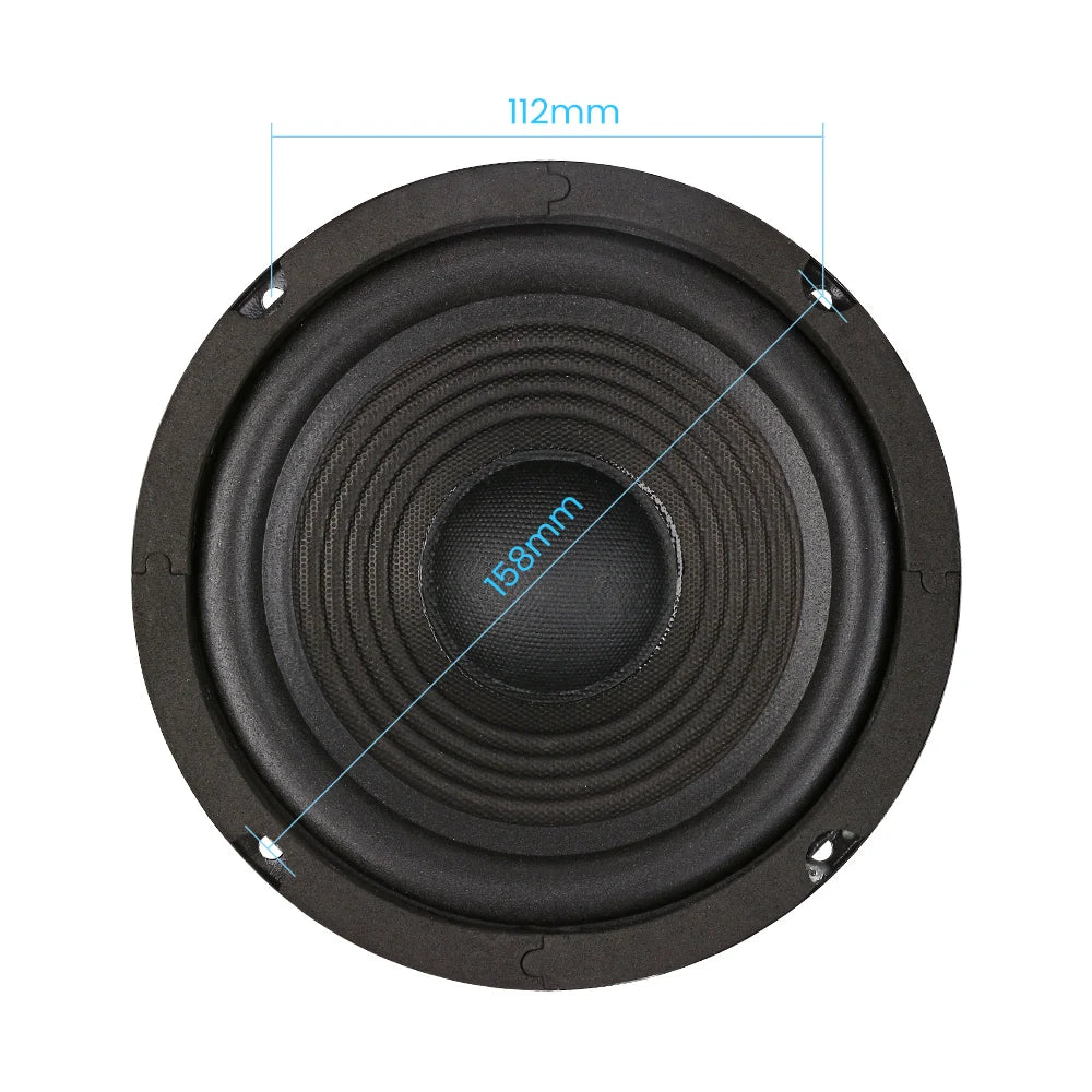 AIYIMA 1Pcs 6.5 Inch Audio Sound Speaker Woofer Music Loudspeaker 4 8 Ohm 100 W Bass Speakers DIY For Home Theater Sound System