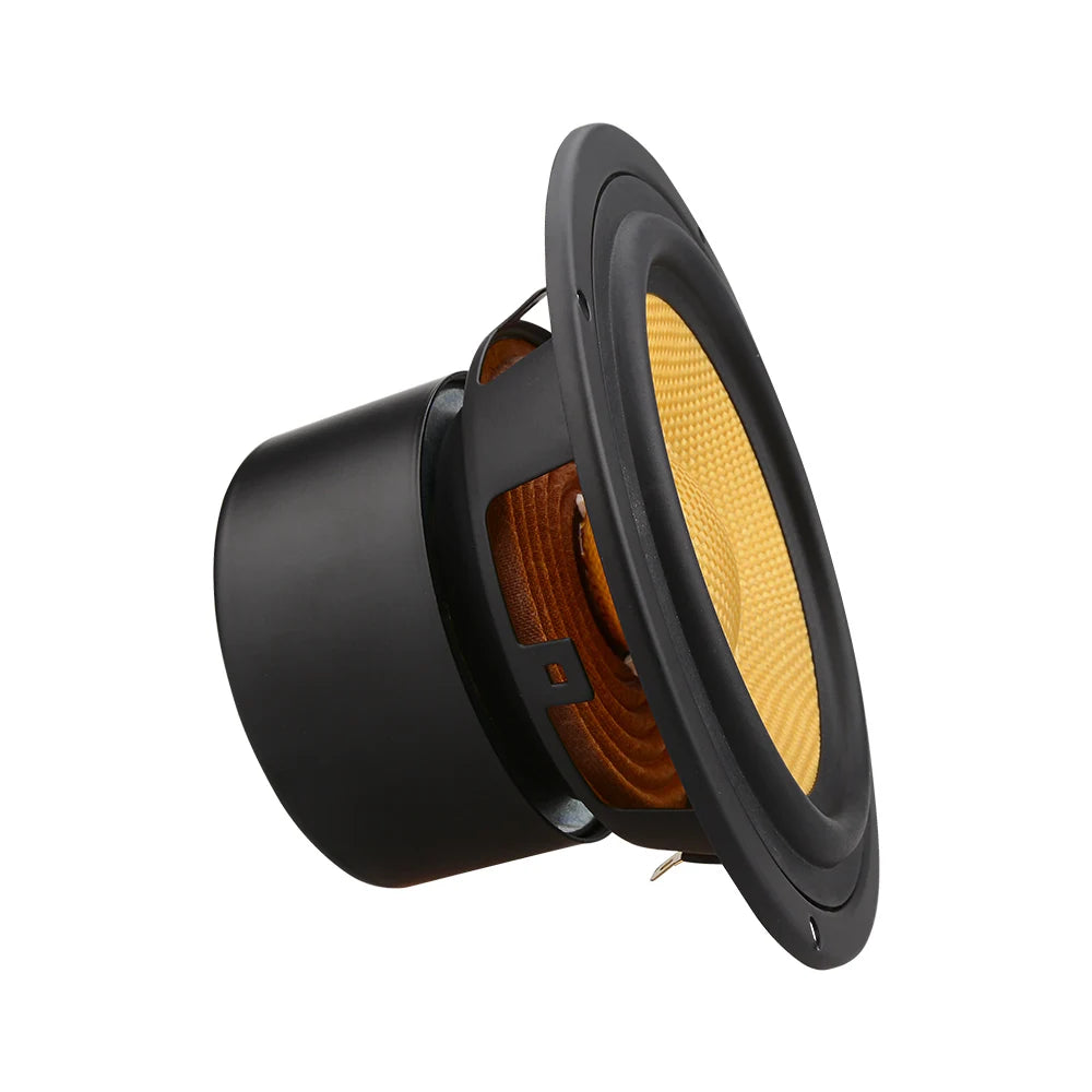AIYIMA 1Pcs 5.25 Inch Audio Speaker 4 8 Ohm 100W Mid Bass Speaker Column Woofer Fiberglass Cone Home Theater For Bookshelf DIY