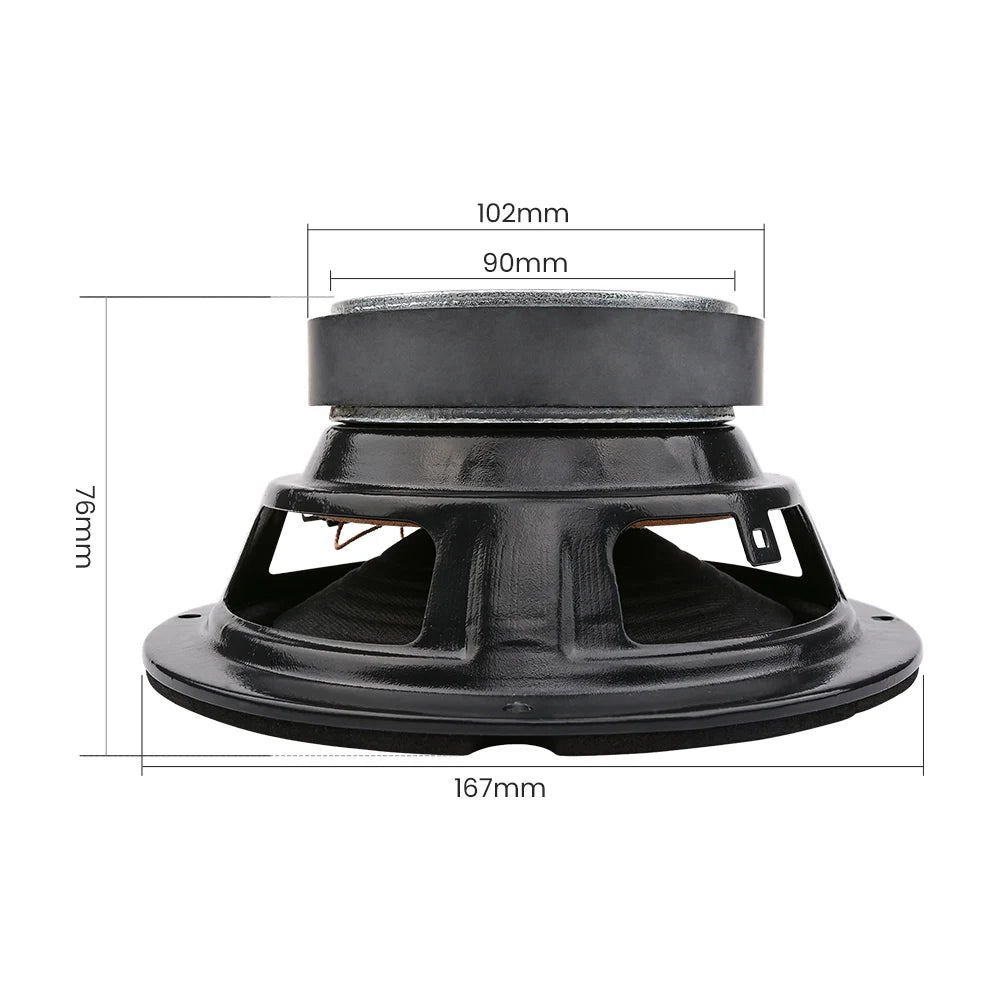 AIYIMA 1Pcs 6.5 Inch Audio Sound Speaker Woofer Music Loudspeaker 4 8 Ohm 100 W Bass Speakers DIY For Home Theater Sound System