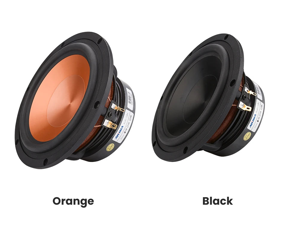 AIYIMA Audio 6.5 inch 4 8 Ohm 100W Midrange Bass Woofer Speaker  Aluminum Ceramic HIFI Bookself Loudspeaker DIY Home Theater 1PC
