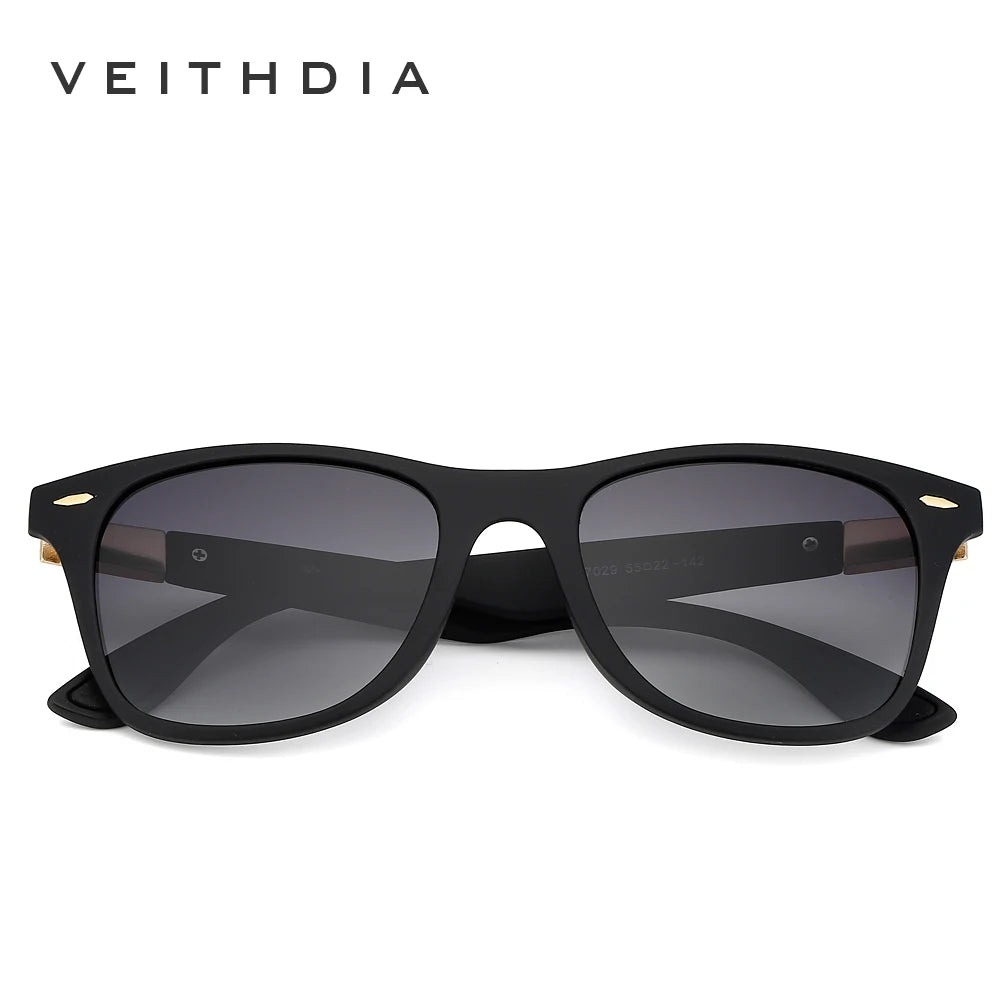 VEITHDIA Sunglasses Gradient Photochromic Unisex Polarized Mirror Lens Vintage Day Night Dual Sun Glasses For Men Women 7029
