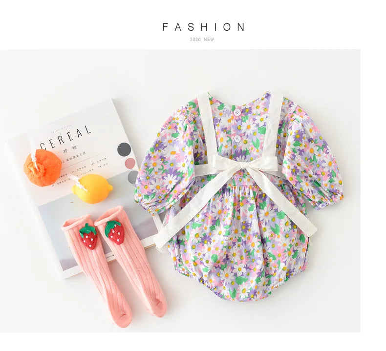 2pcs Baby Girls Clothing 0-4 Years Sister Outfit Set - Gingham Romper/Dress with Blouse Matching Clothes for Siblings