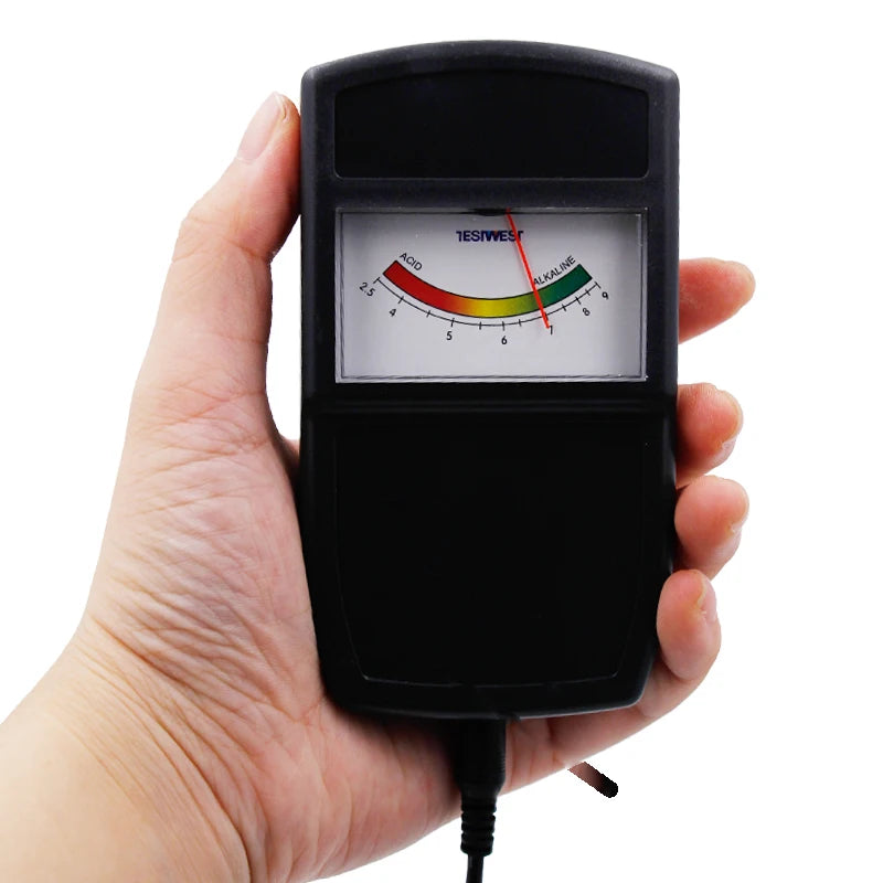 Soil Ph Meter Tester EC Meter for Soil PH TDS CF Sunlight Moisture Humidity Garden Temp Soil moisture Sensor Gauge Optional