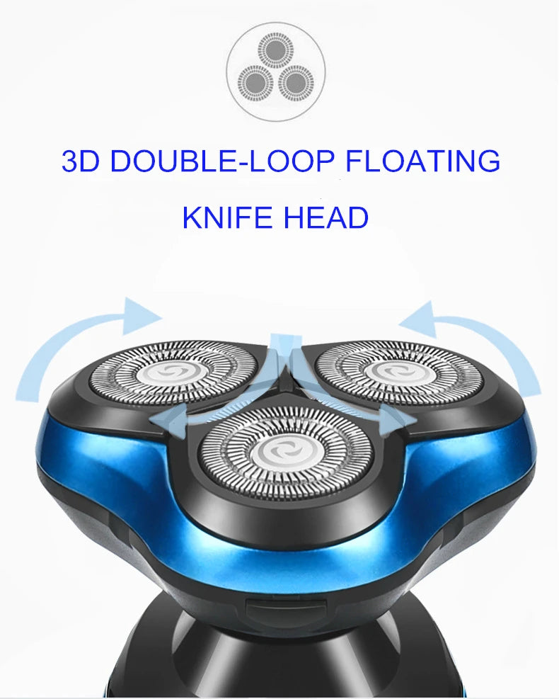 ZOZEN New Electric Razor Electric Shaver Body Hair Clipper Shaving Machine for Men Women Cutting Hair Beard Trimmer Waterproof