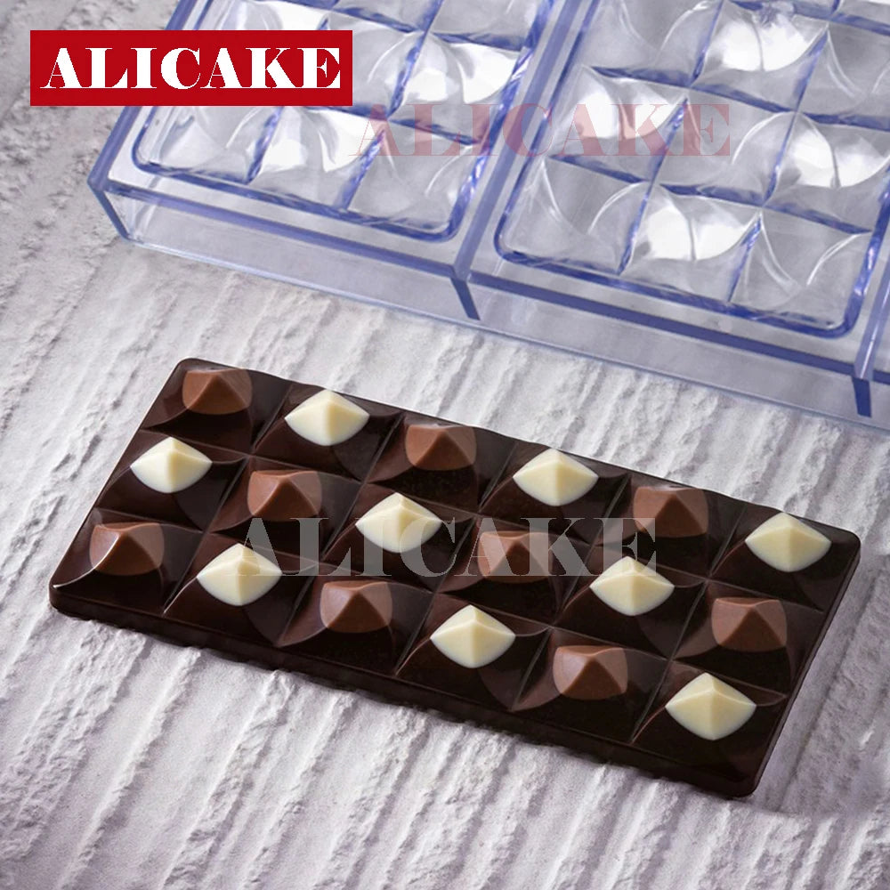 Chocolate Bar Mold Baking Pastry Tools For Baker Polycarbonate Chocolates Bar Bonbons Molds Baking Pastry Confectionery Mould