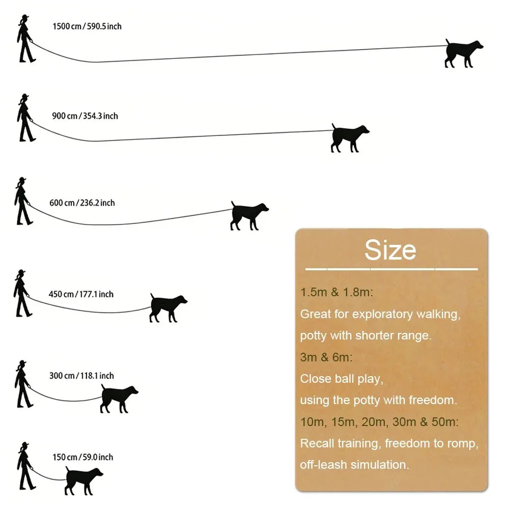 Strong Nylon Long Pet Leash Traction Belt for Small to Large Dogs Cats Outdoor Training Puppy Walking Lead German Shepherd