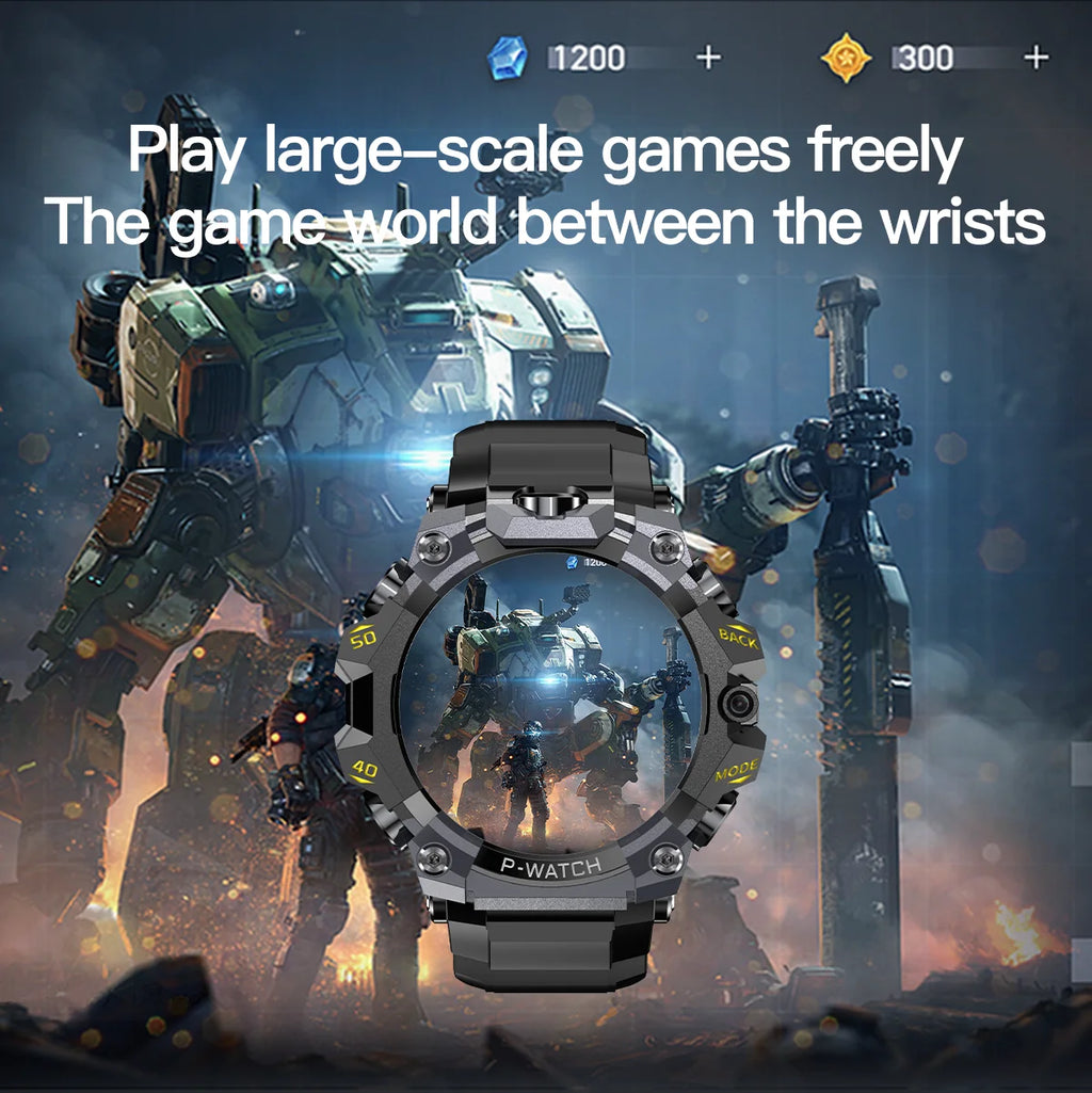 4G Smartwatch Android 10.0 Q668 Smartwatch With 2150Mah Battery 800W HD Dual Camera Amoled GPS WIFI NFC Video Call Sim Card Slot