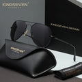 KINGSEVEN Pilot Men Sunglasses Polarized Large Frame UV400 Glasses Women Retro Luxury Driving Causal Fashion Outdoor Eyewear