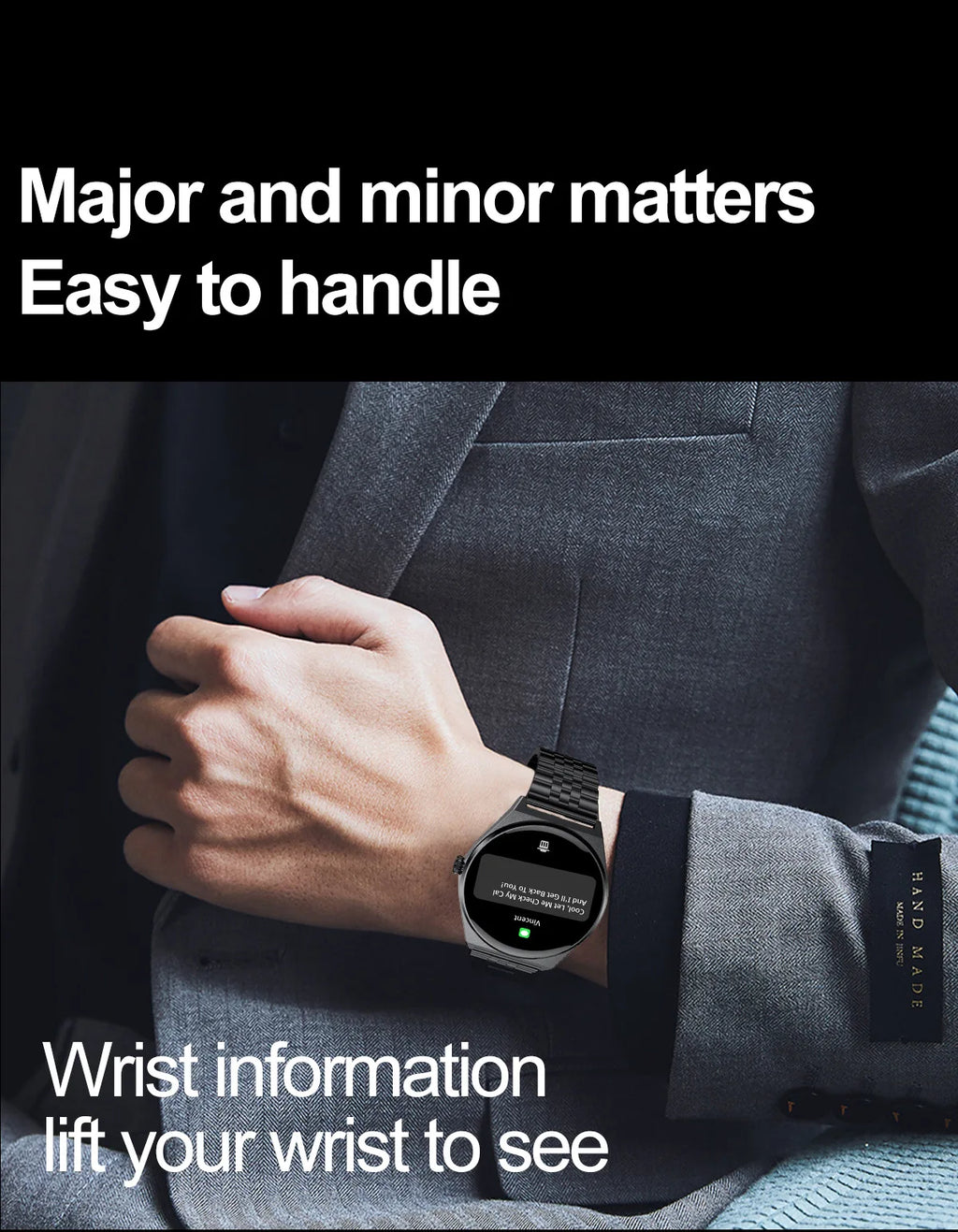 DAORKOW New Ultra thin Wireless Call SmartWatch Women Watches Men Sports Fitness Tracker Heart Rate Smartwatches For Android IOS