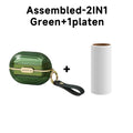 Portable Tearable Roll Paper Sticky Roller Dust Wiper Lint Roller Remover Brush Pet Hair Clothes Carpet Bed Cleaning Accessories
