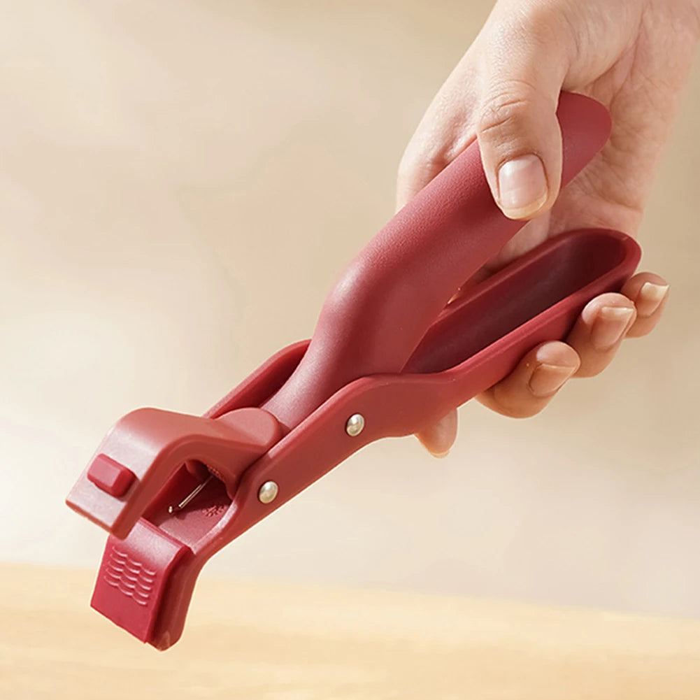 1/2/5Pcs Hot Plate Gripper Anti-Scalding Clips Holder Tongs Bowl Holder for Moving Hot Plate Bowls Pizza Pan for Kitchen