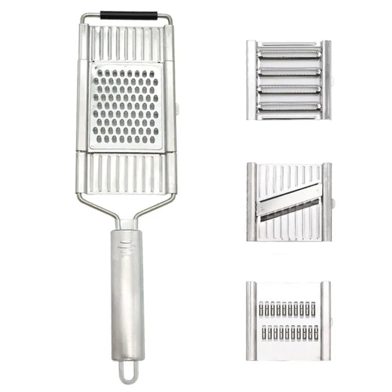 Stainless Steel Shredder Cutter Vegetable Grater Portable Manual  Vegetable Slicer Easy Clean Multi Purpose Kitchen Accesories