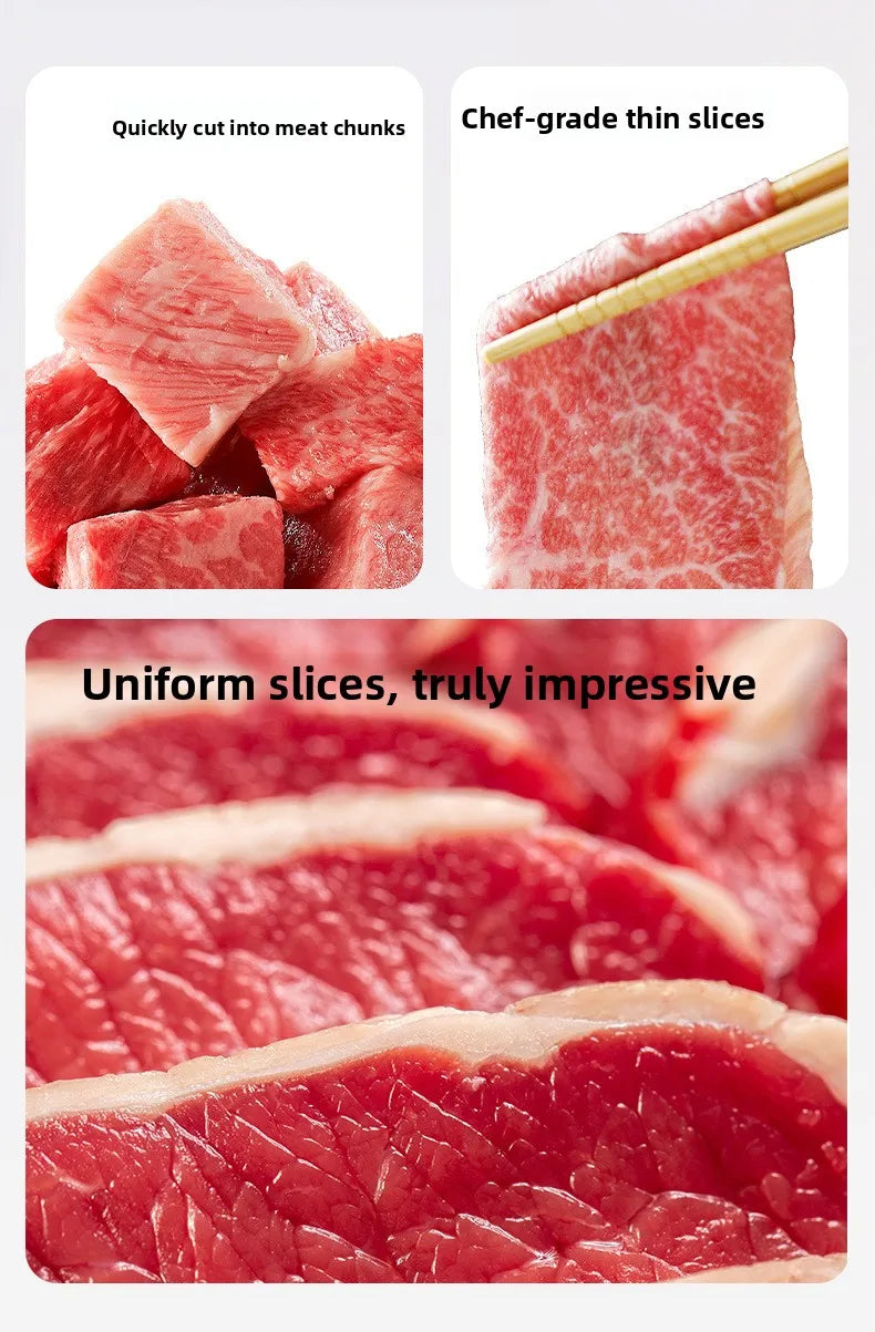 Stainless Steel Multifunctional Cutter for Home Kitchen Slices Thin Meat Diced  Meat Strips Kitchen Meat Cutting Tool