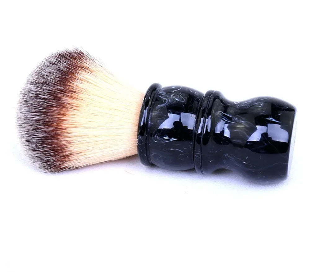Yaqi Shaving Brush 24MM Men's Resin Handle Nylon For Men Clearance Beard Professional Barber Face Cleaning Shaving Brush Tool
