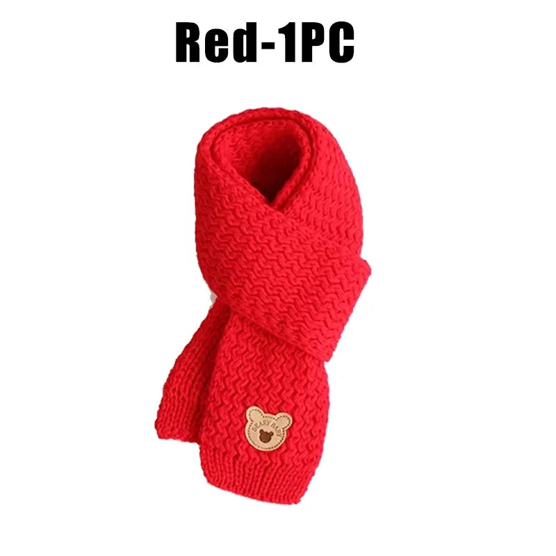 Kids Scarf Boys Girls Baby Winter Warm Scarf Women Knit Shawl Scarf Children Neck Collar Keep Warm Accessories Cheap Parent