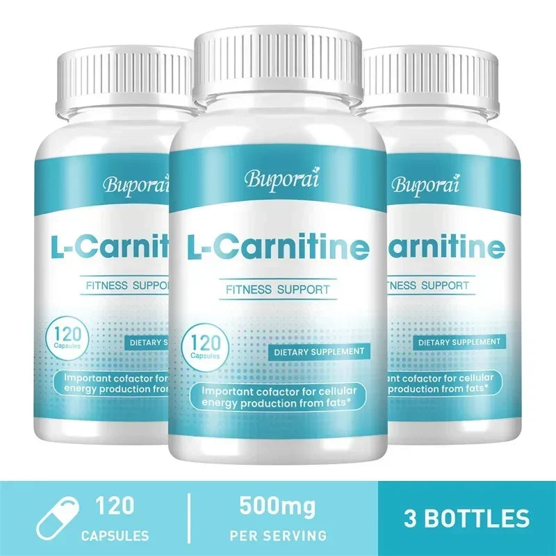 L-Carnitine Capsules - Weight Management,Support Energy,Grow Muscles, Promote Metabolism, Improves Memory and Concentration