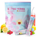 JP Super Yerba Mate Instant Powder - Raspberry Lemonade Flavor | 30 Servings Clean Energy & Focus Boost | Gut Support