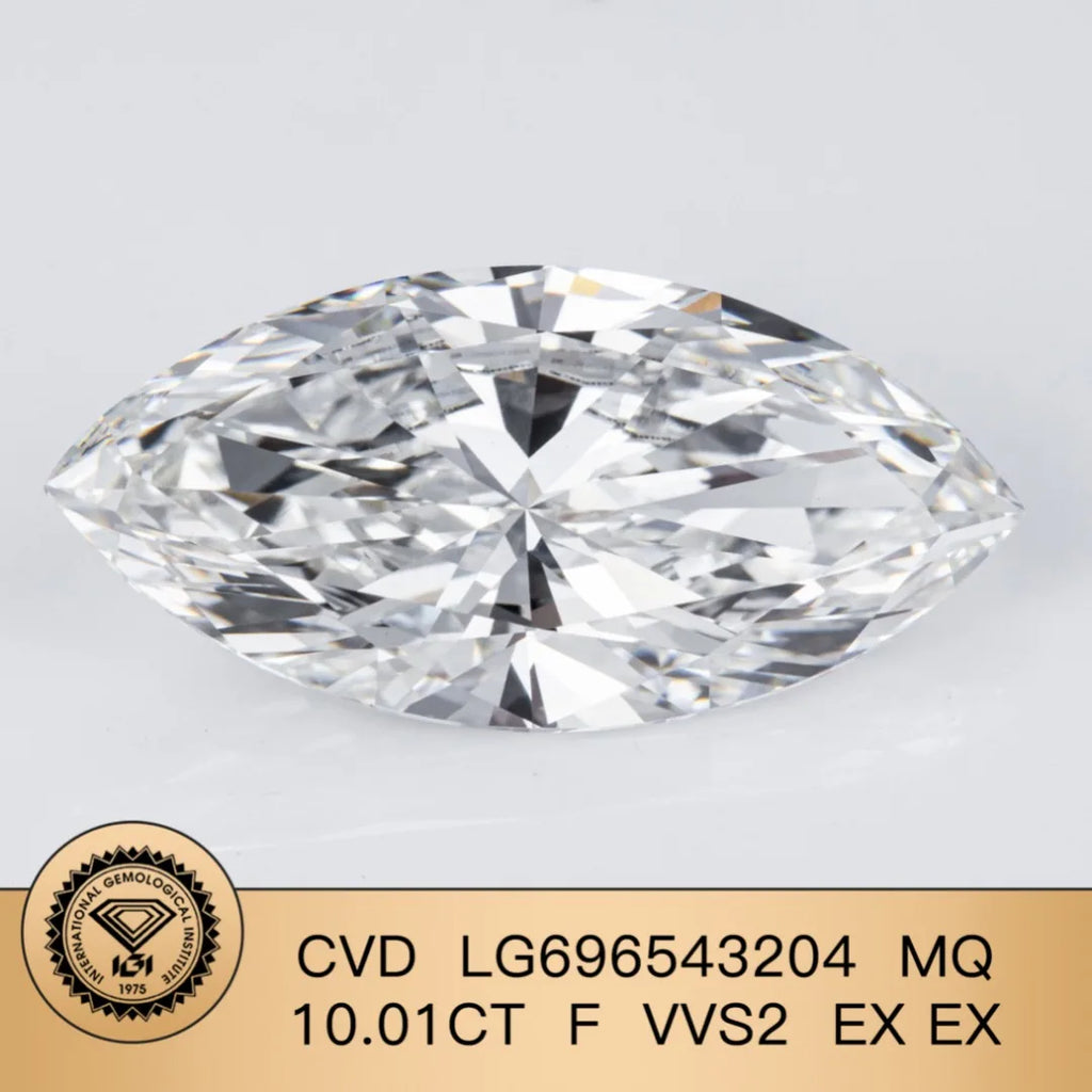 Limited-time 50% off on large With IGI Certificate 7ct 8ct 9ct 10ct 20ct 30ct Big Lab Grown Diamonds CVD Laboratory Diamond