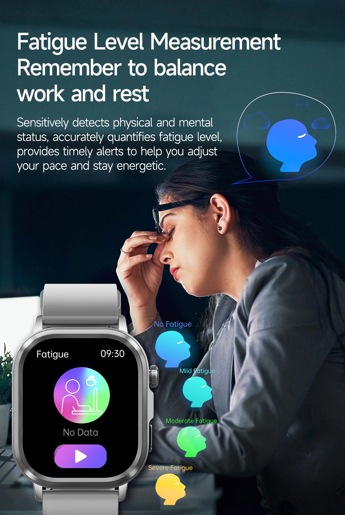 2025Nursing Level Uric Acid Blood lipids Smart Watch Men Blood Pressure ECG+PPG Clock Body Analysis Voice Call Health Smartwatch