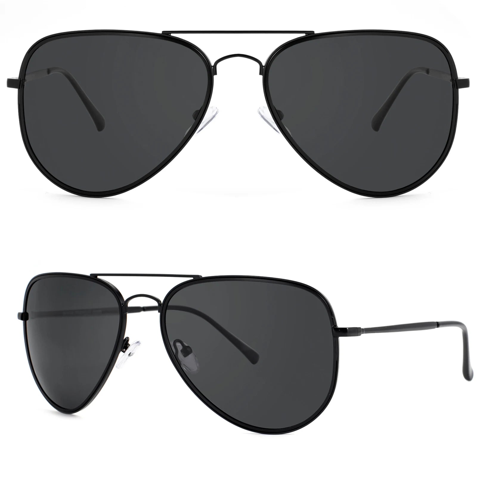 MAXJULI Polarized Sunglasses for Big Heads Men Women 8123