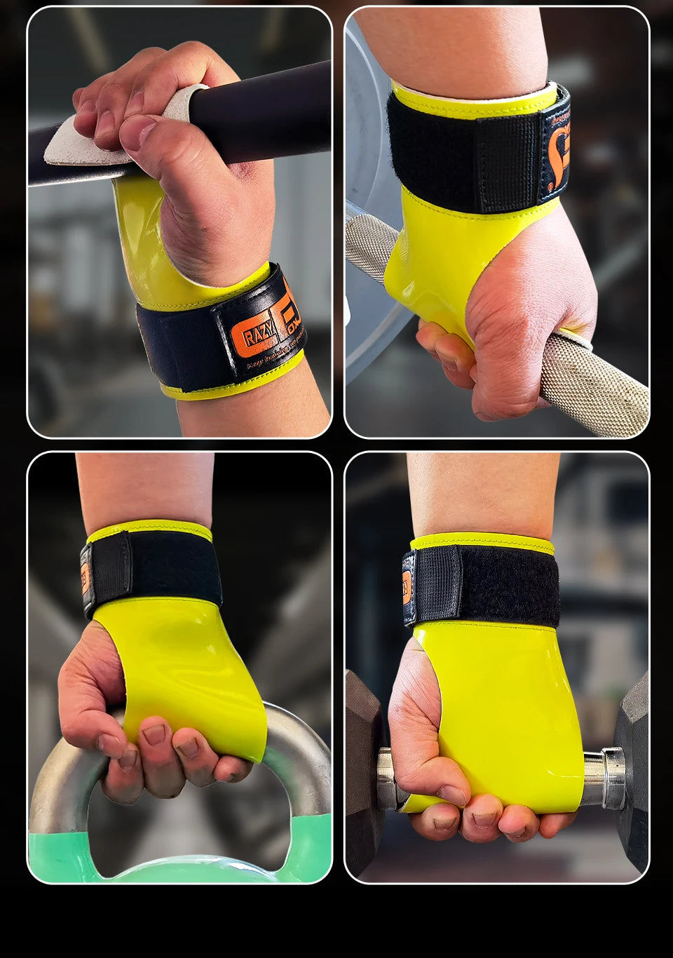 Weightlifting Grip Lifting glove Guantes Guantes Para Entrenar Gym перчатки для подтягивая Luva Musculação Calleras