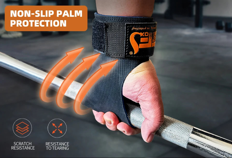 Weightlifting Grip Lifting glove Guantes Crossfit Guantes Para Entrenar Gym перчатки для подтягивая Luva MusculaçãoCalleras
