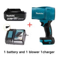 Makita 30000RPM Violent Blower Turbo Jet Fan 18V Electric Air Duster Wind Speed Turbo Rechargeable with Light Car Cleanin Tool