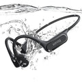 Sanag B33S Bone Conduction Bluetooth Earphones Open Ear IPX8 Swimming Headphones Choice 32GB Memory Wireless Headset MP3 Earbuds