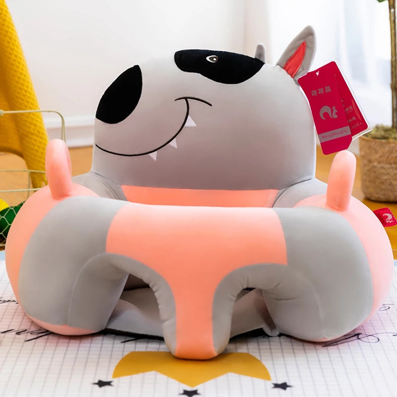 1Pcs Baby Support Seat Sit Up Soft Chair Cushion Sofa Plush Pillow Toy Animal Sofa Seat Pad