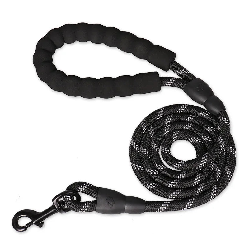 Strong Dog Leash Pet Leashes Reflective Leash For Big Small Medium Dog Leash Drag Pull Tow Golden Retriever