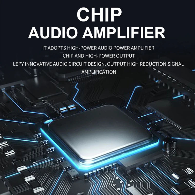 LP-838USB 2.1Channel Amplifier 12V Car Home Amp USB BT Lossless Music Play Digital Audio Amplificador with Remote Control HiFi