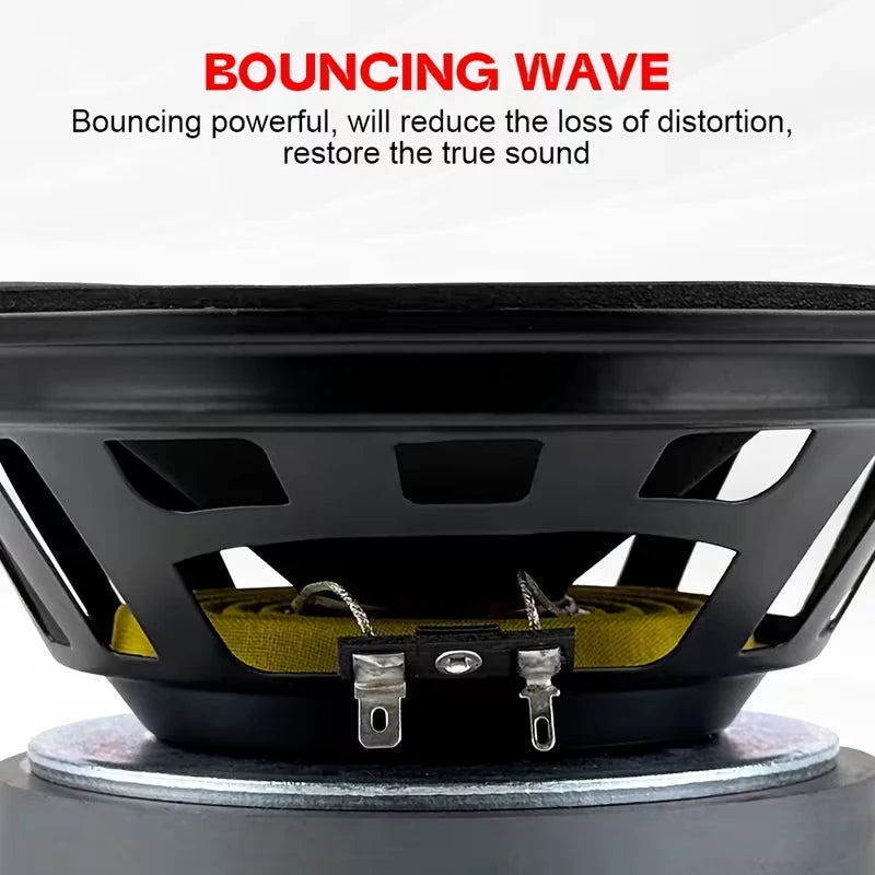 1pc 6*9inch High-Fidelity Mid-Range Car Speaker 1200W Surround Sound Audio Music Stereo Subwoofer Speaker 95dB Easy Installation