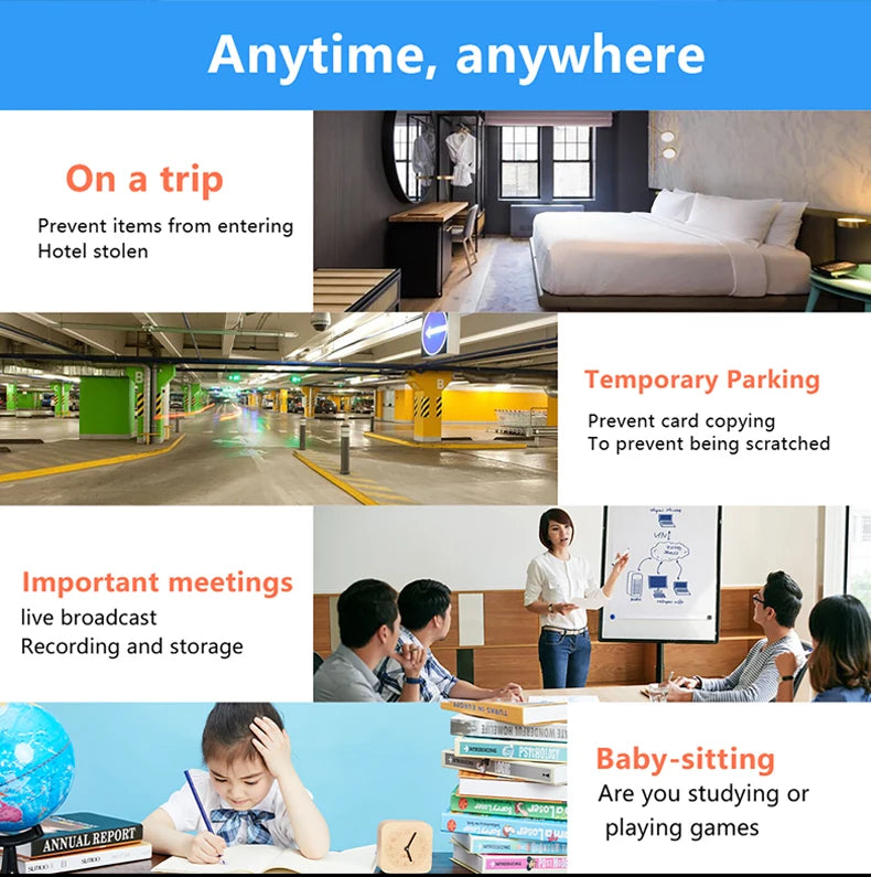 Mini WiFi Camera HD 1080P Indoor Monitor Security Protection Home Baby Video Surveillance IP Cam Audio Recorder 2024 New