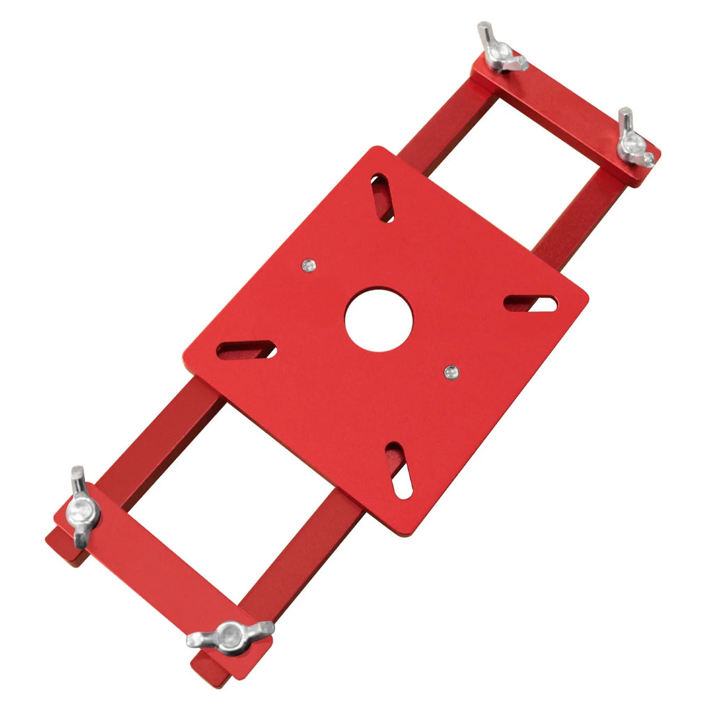 2 in 1 Center Invisible Fastener Slotting Bracket, Woodworking Grooving for Cabinet Furniture Install Invisible Screw Fasteners