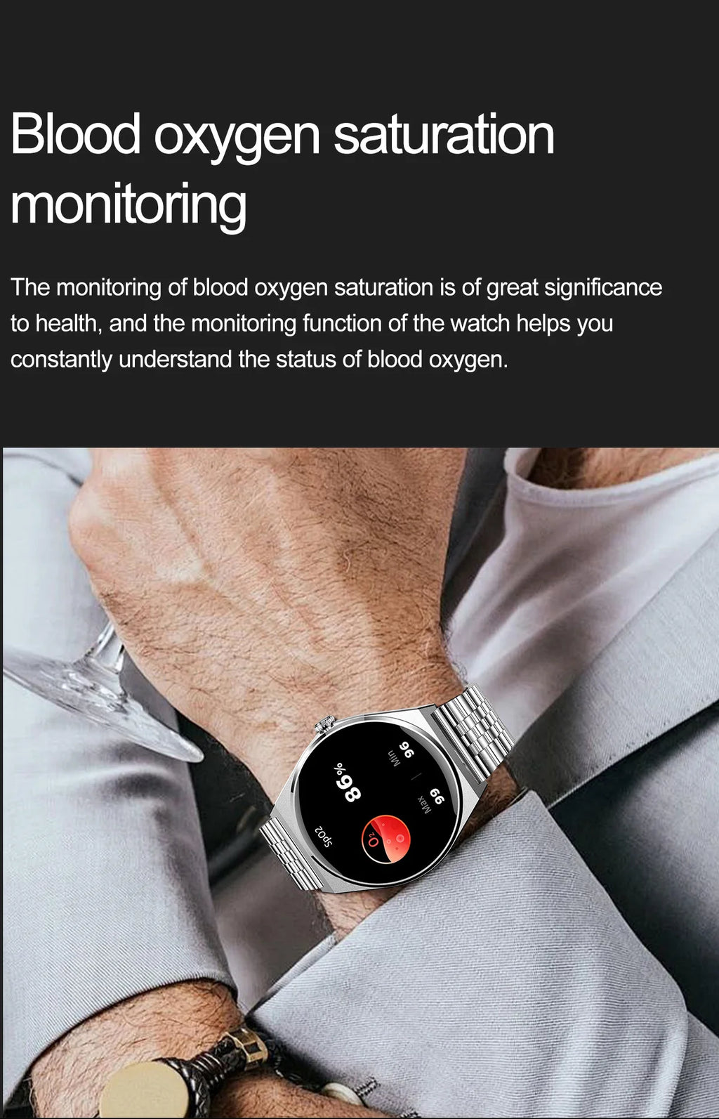 DAORKOW New Ultra thin Wireless Call SmartWatch Women Watches Men Sports Fitness Tracker Heart Rate Smartwatches For Android IOS