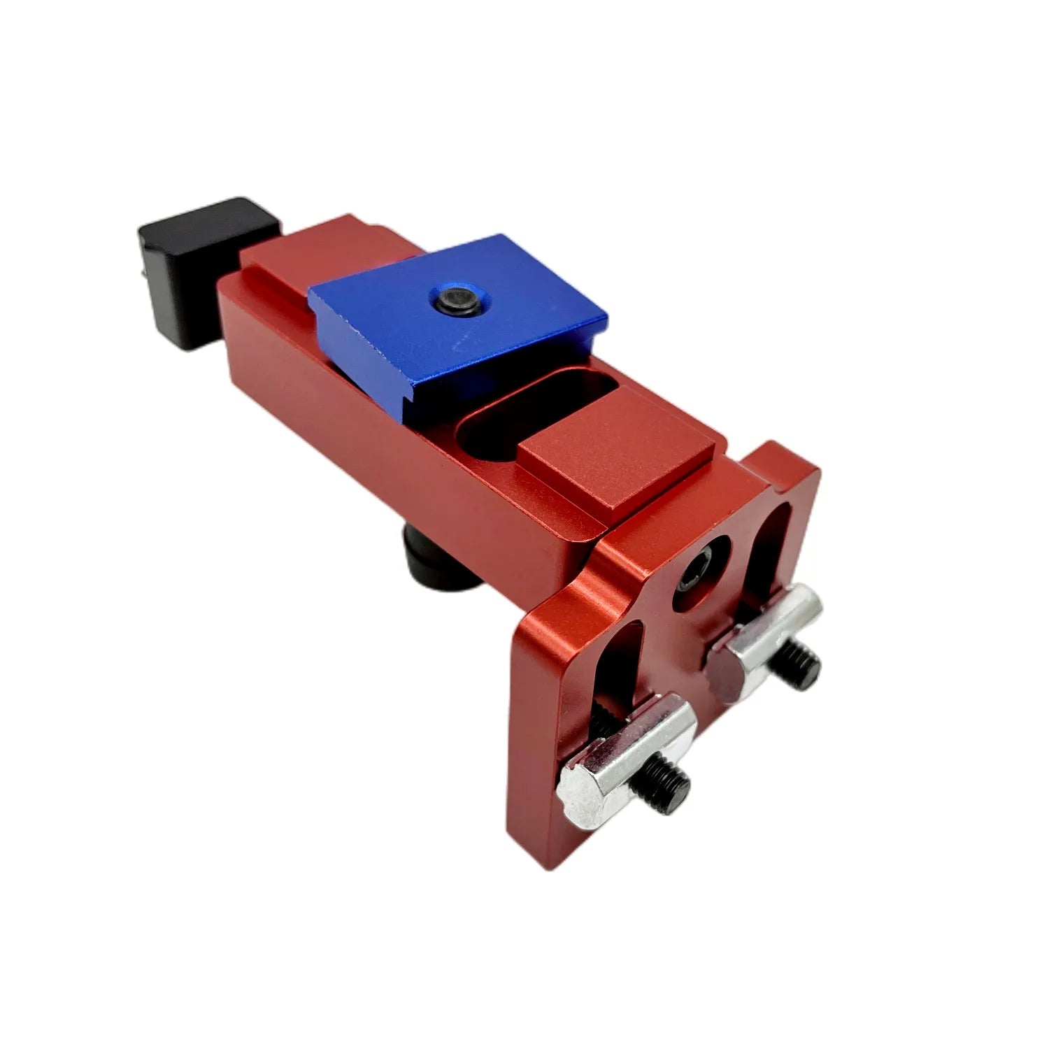 Miter Track Stop T-Slot T-Tracks Stop Chute Locator Aluminium Alloy Backing Connector for Woodworking Guide Rail Table Saw DIY