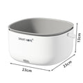 Electric Vegetable Fruit Washing Machine Ultrasound Wireless Food Grains Purifie Basket Large Capacity Cleaner For Houeshold